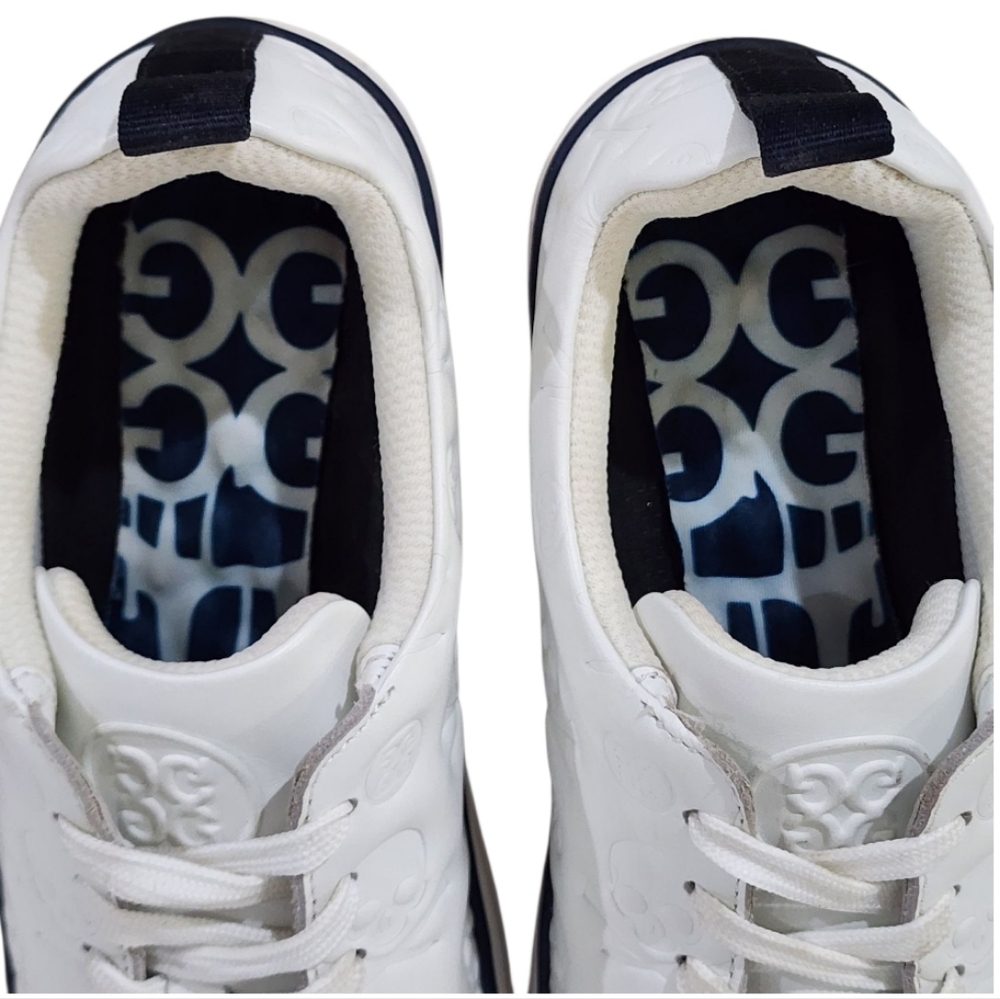 G/FORE White Sneakers with Red Sole - Picture 9 of 16